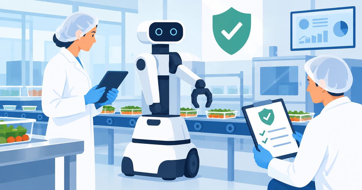 Can a refurbished robot be certified for food-grade lines?