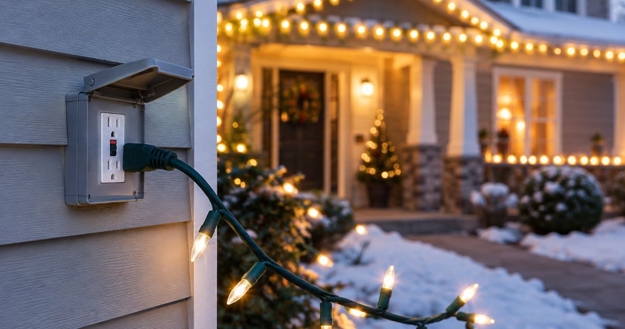 GFCI outlet to safe holiday lighting power: 2026 setup guide