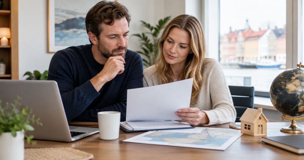 Can foreign property be included in a Danish bodeling settlement?