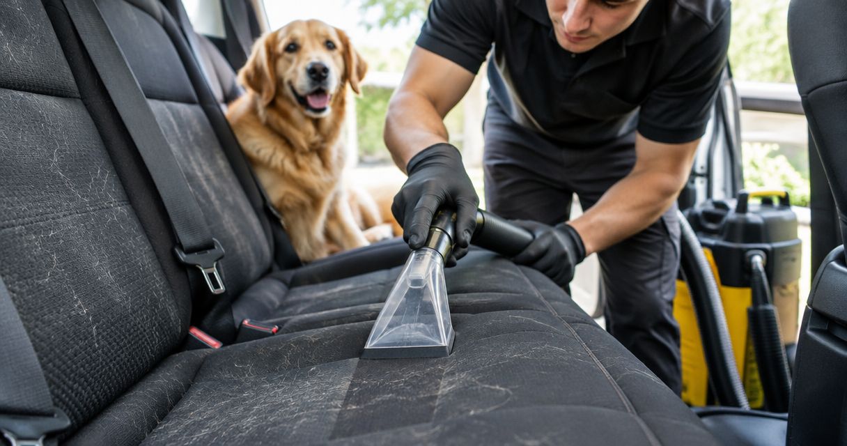 Can mobile detailing remove pet hair from seats?