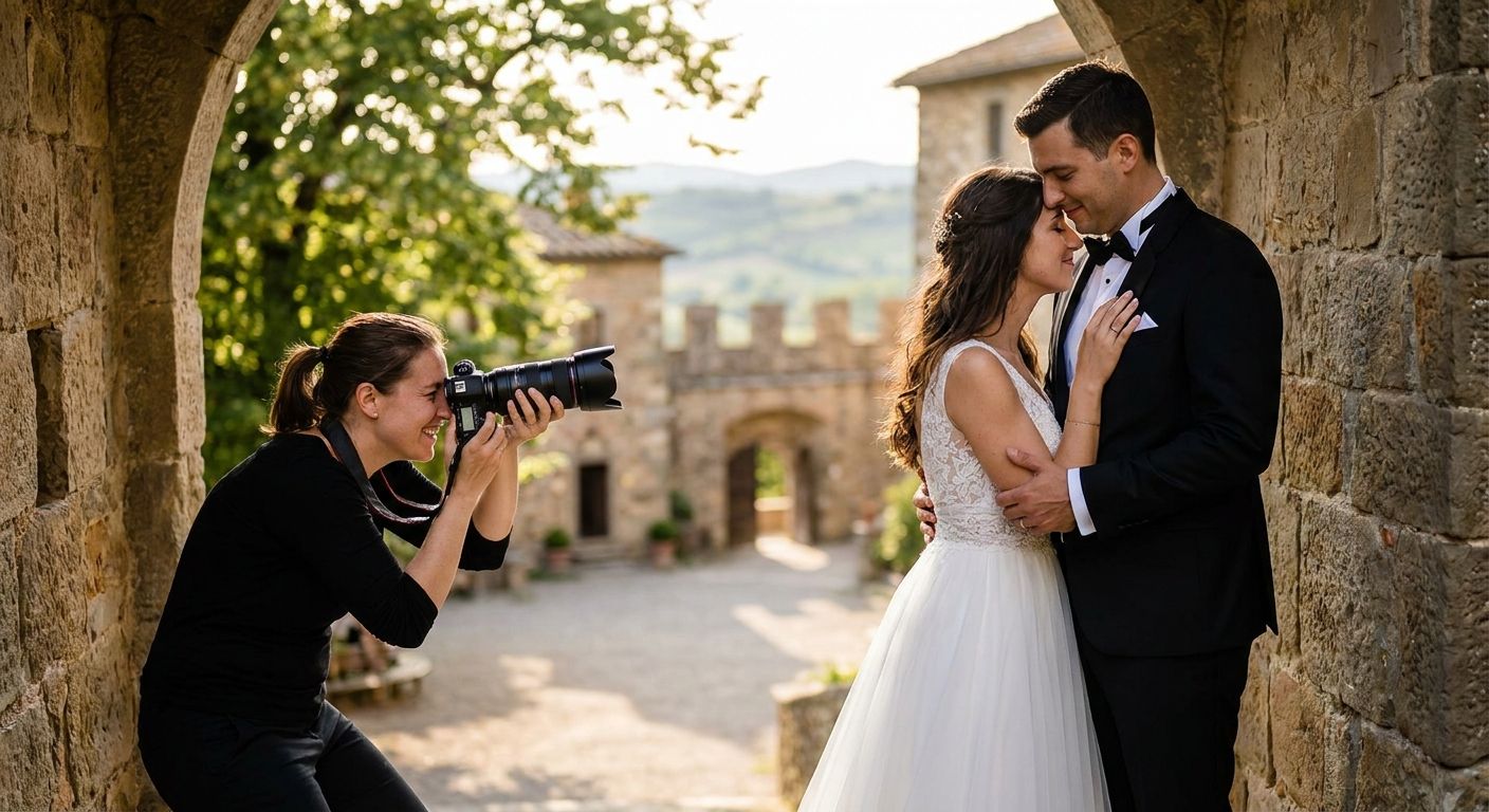 Wedding photography for castle weddings