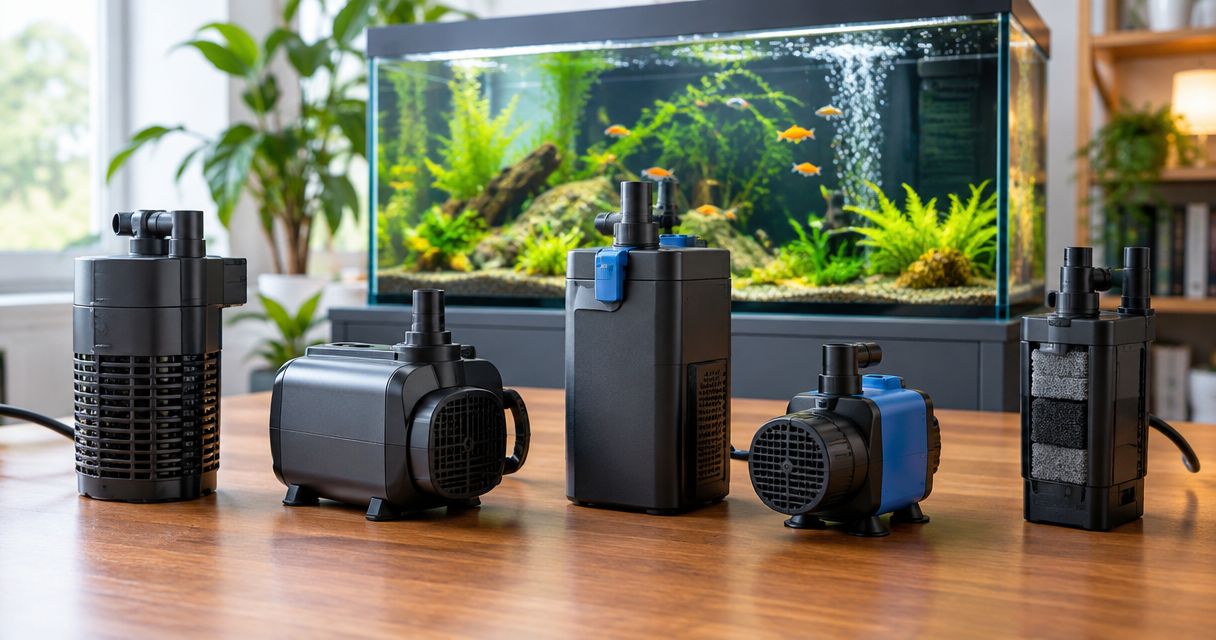 Best aquarium filter pumps compared for 2026