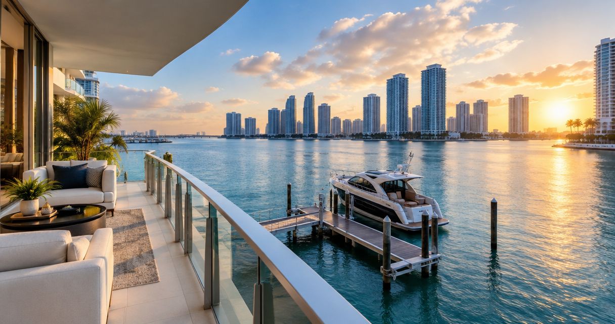 Best Miami condo buildings with private boat docks in 2026