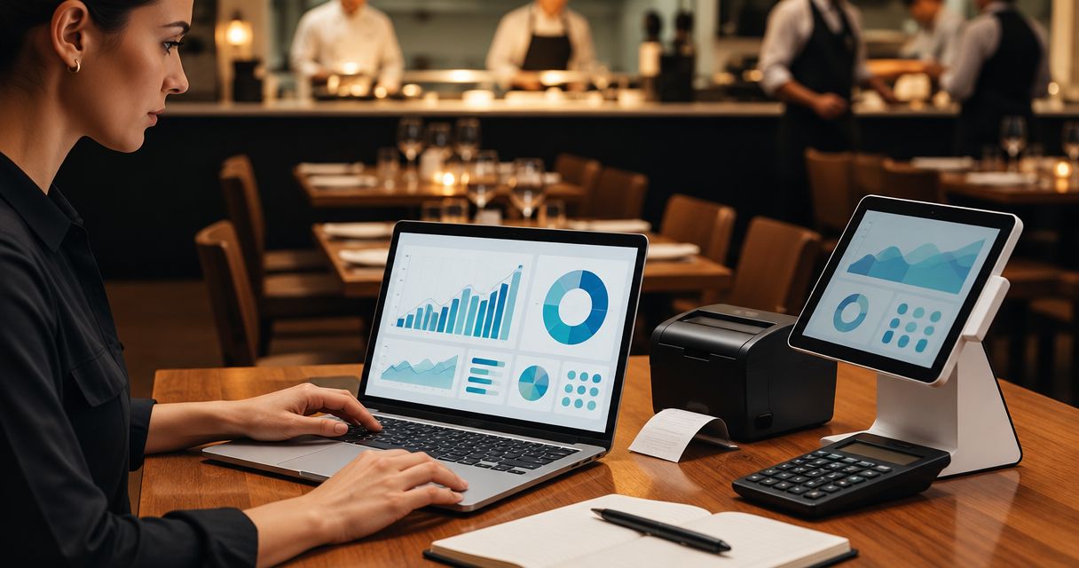 What should monthly restaurant bookkeeping services include?
