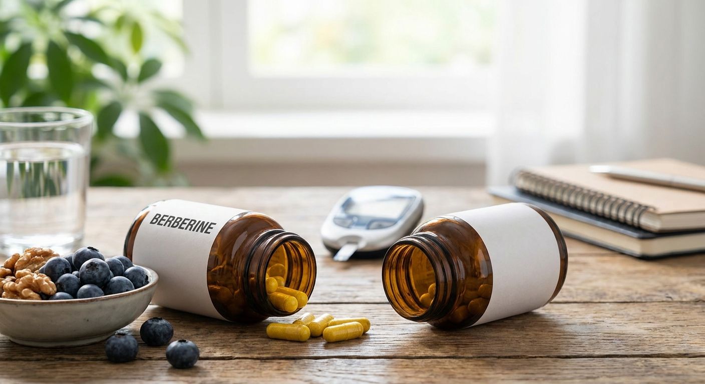 Berberine supplement for prediabetes support