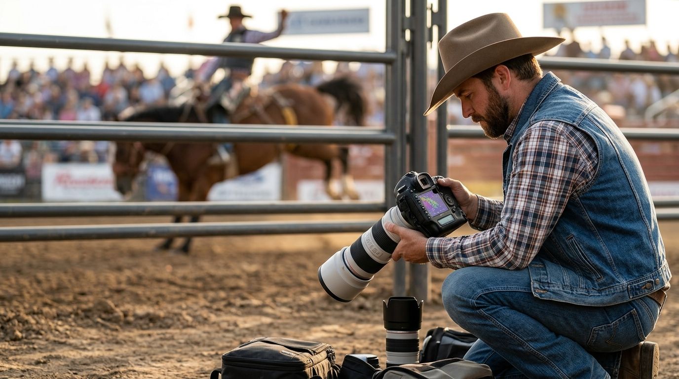 How to price photo packages for rodeo photographers