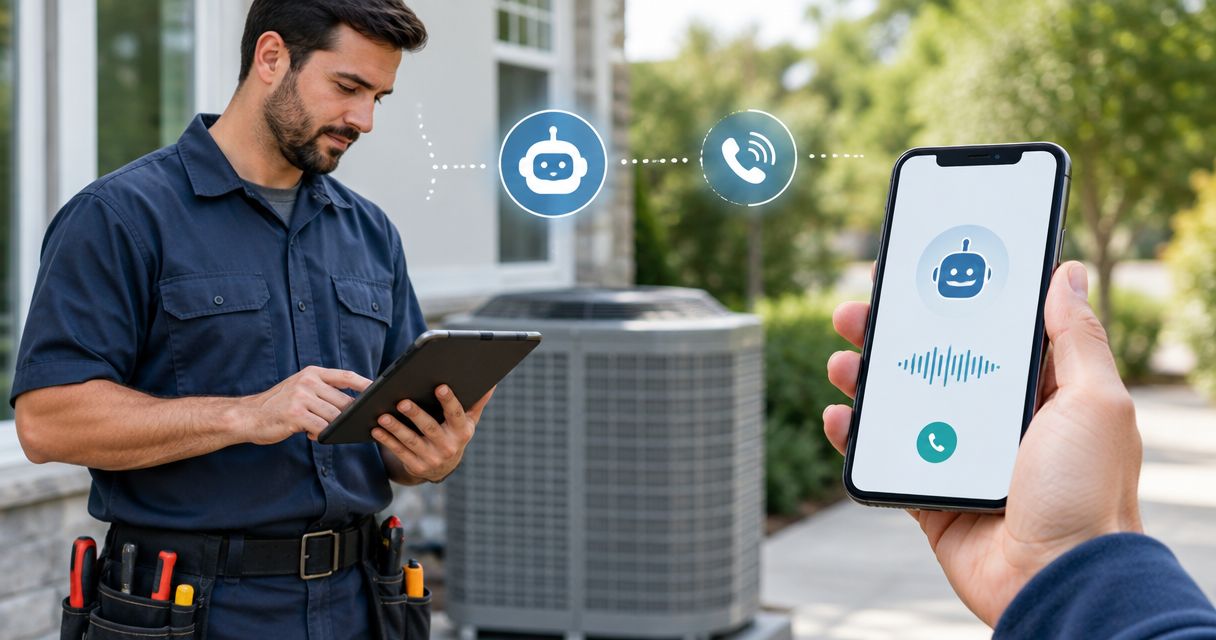 Is AI lead response better than voicemail for HVAC calls?