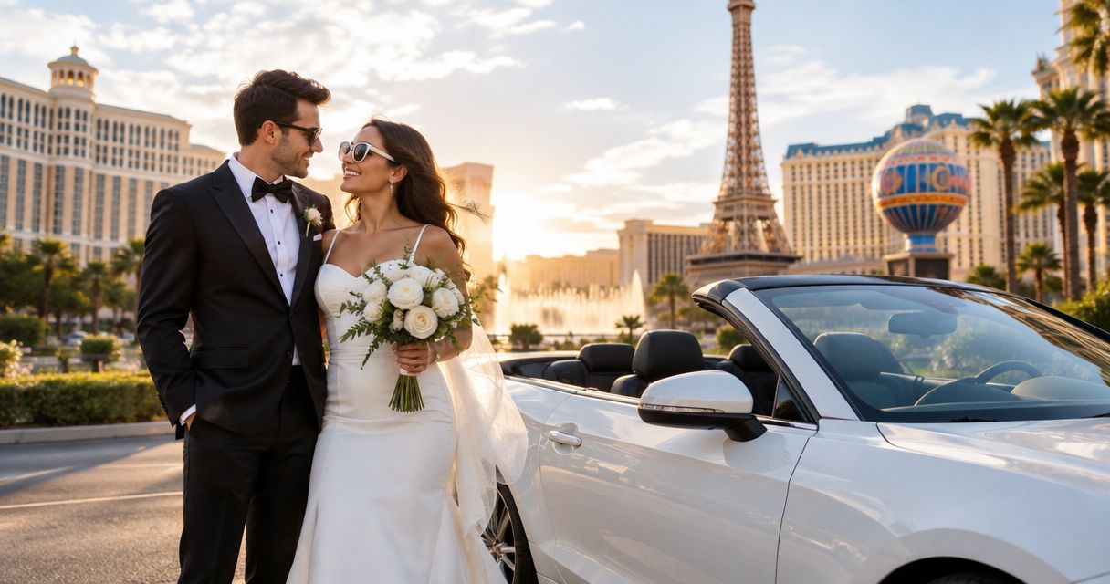 Best convertible rentals for a Las Vegas wedding in 2026