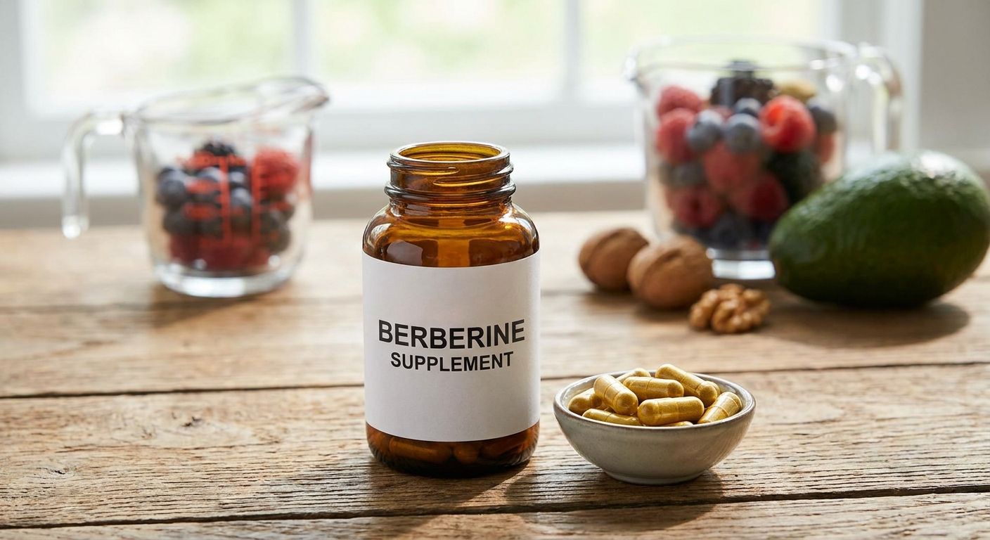 Berberine supplement for high triglycerides