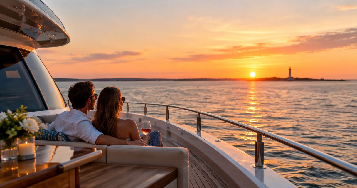 Best yachts for a Hamptons sunset cruise