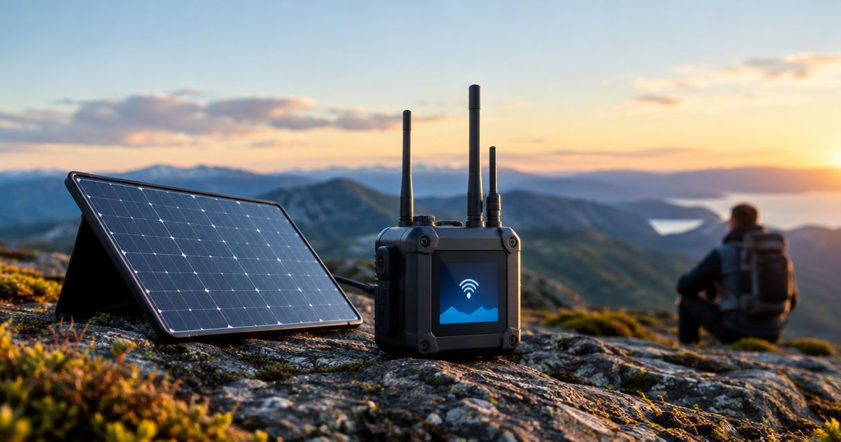 How long do solar-powered comms systems run without sun?