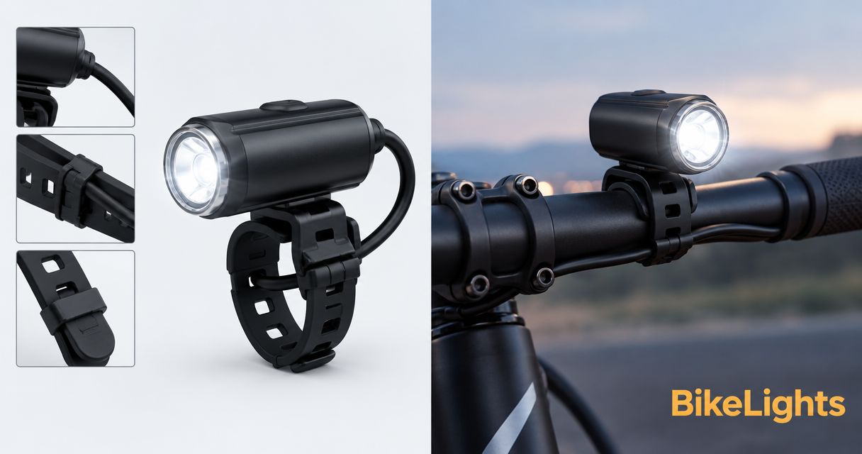 How to stop bike-light cables catching on your handlebars