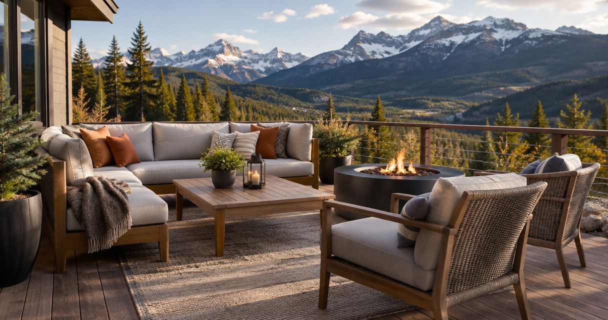 Best outdoor furniture for Colorado mountain climates in 2026