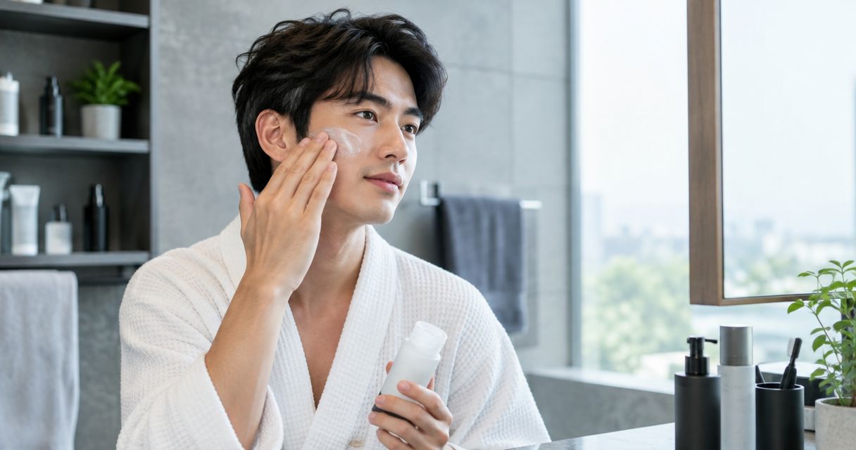Korean skincare for men: complete 2026 guide