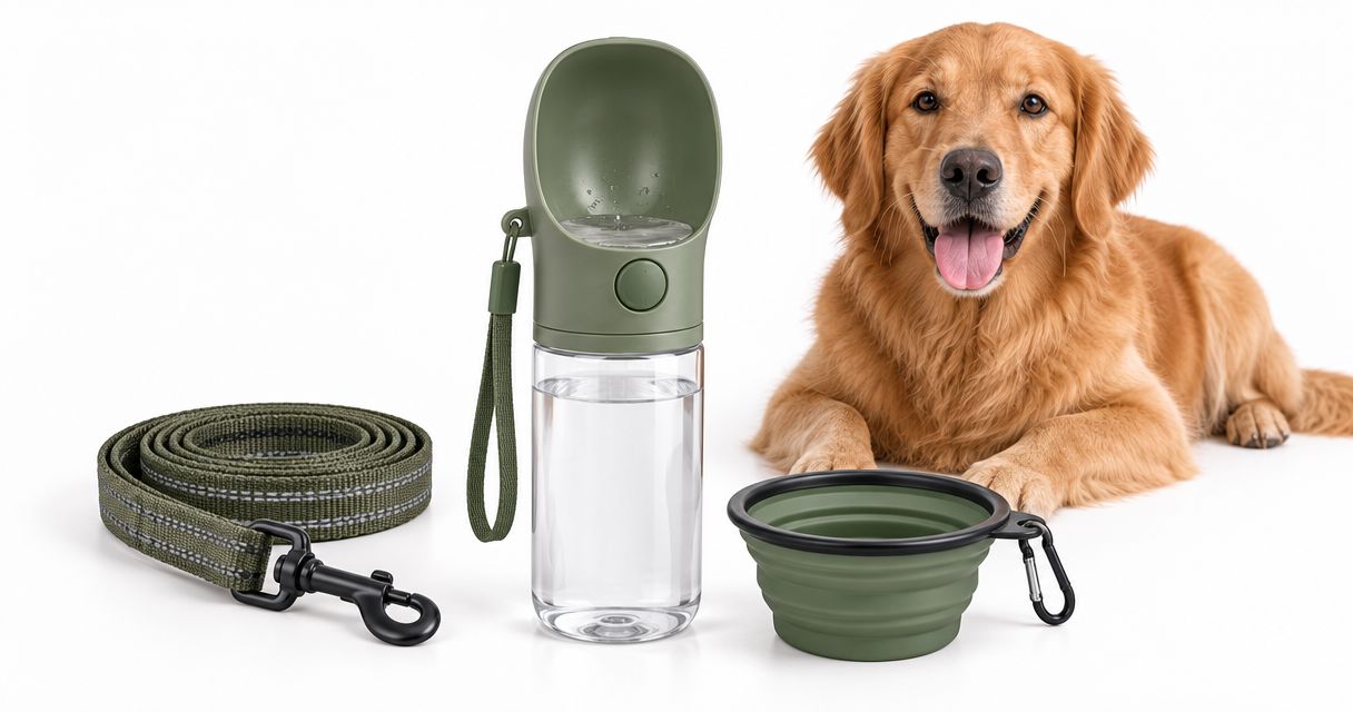 How to choose a dog water bottle for daily walks