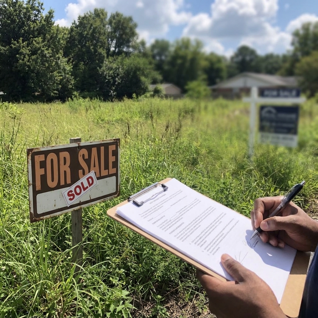 How to sell inherited land for cash in Atlanta