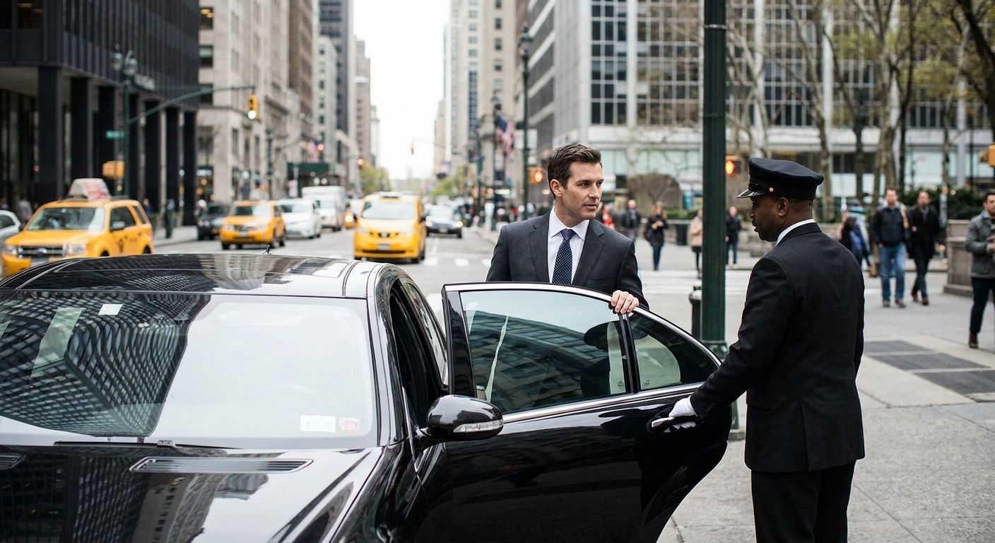 Hourly chauffeur hire for NYC business meetings