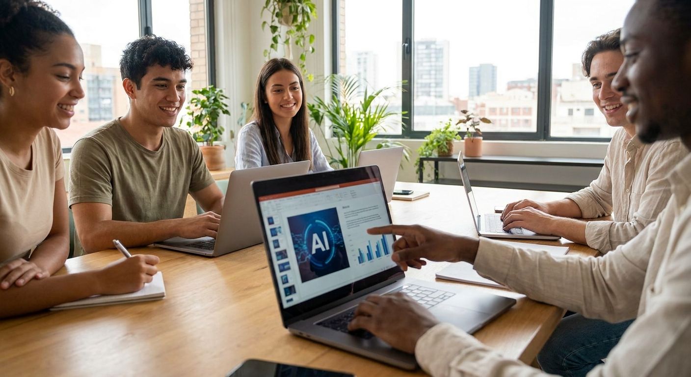 AI presentation maker for startups