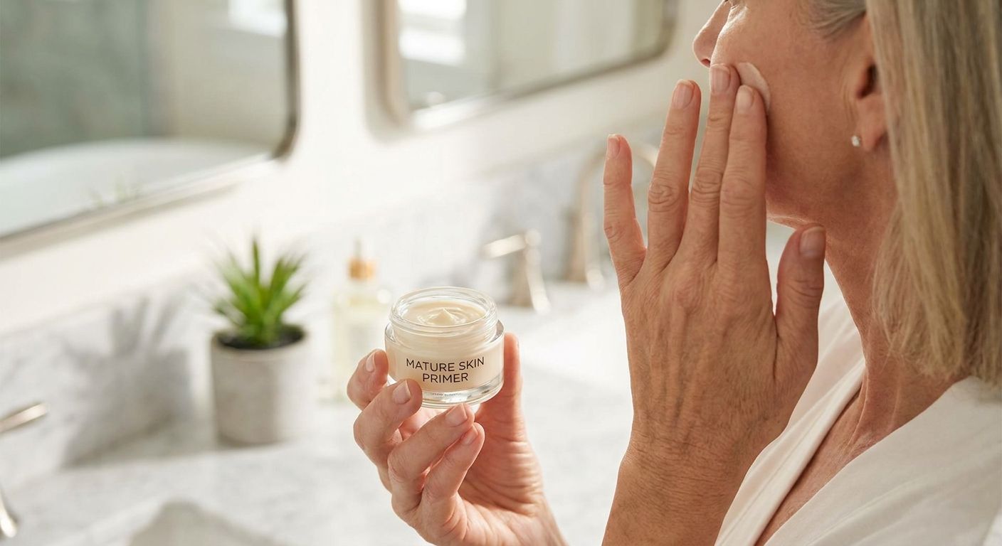 Face primer for mature skin