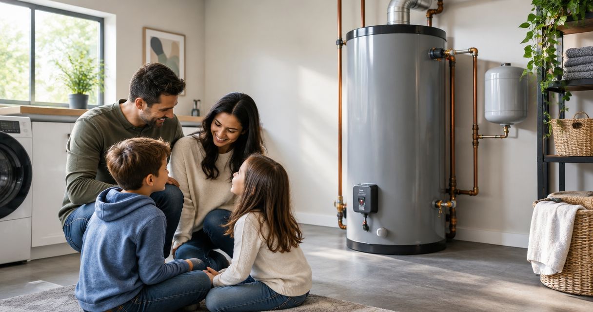Best gas water heaters for large families in 2026