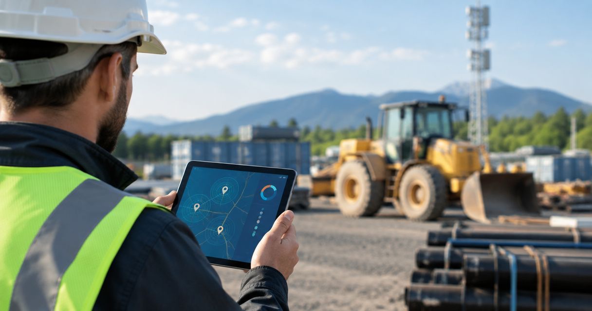 Can you track equipment location with lorawan instead of gps?