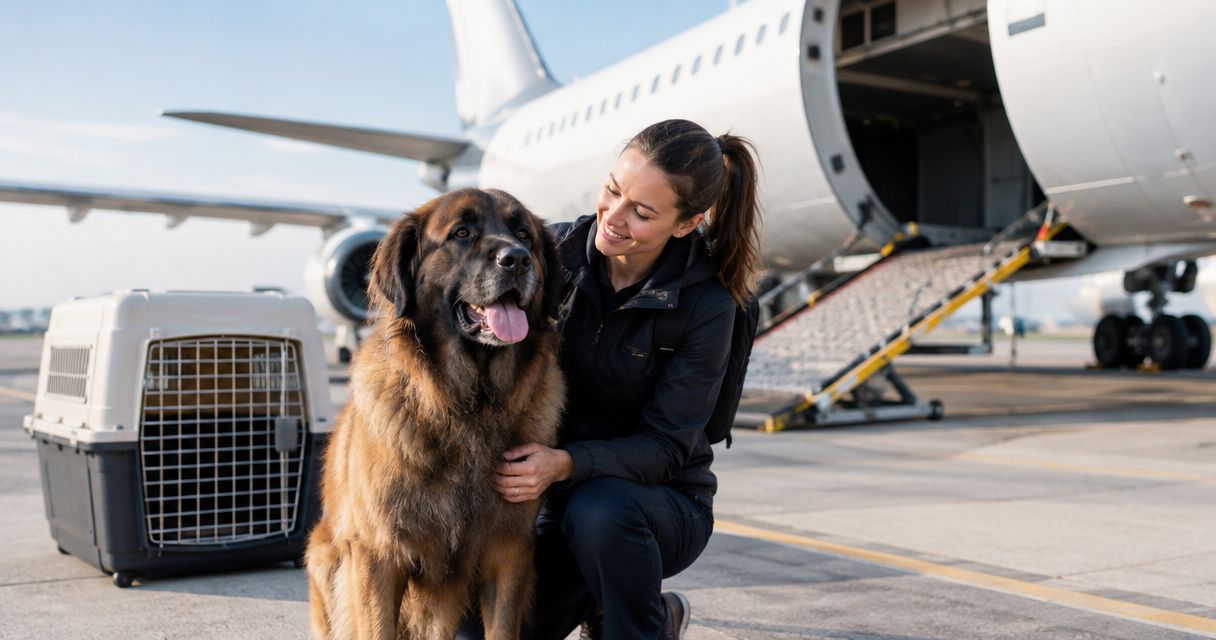 Best pet air transport services for large dog breeds in 2026