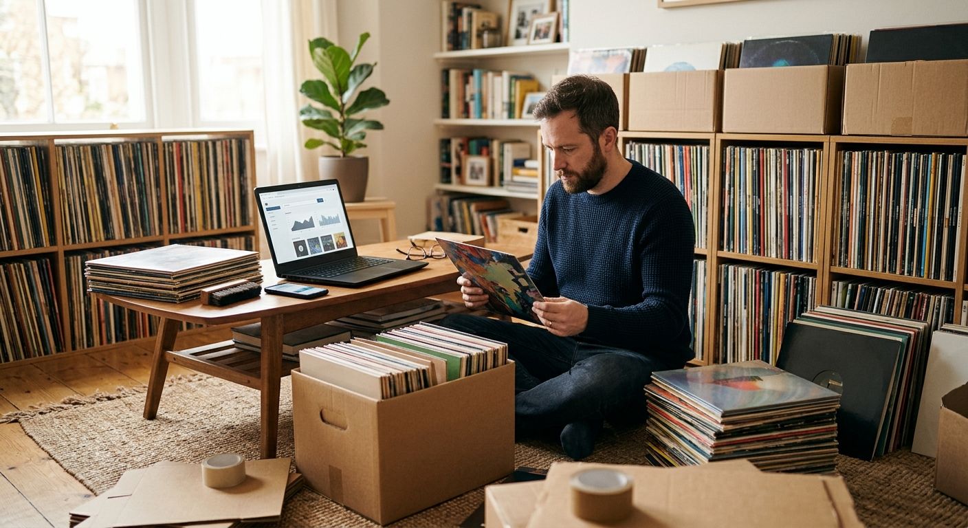 Can I sell my vinyl record collection online?