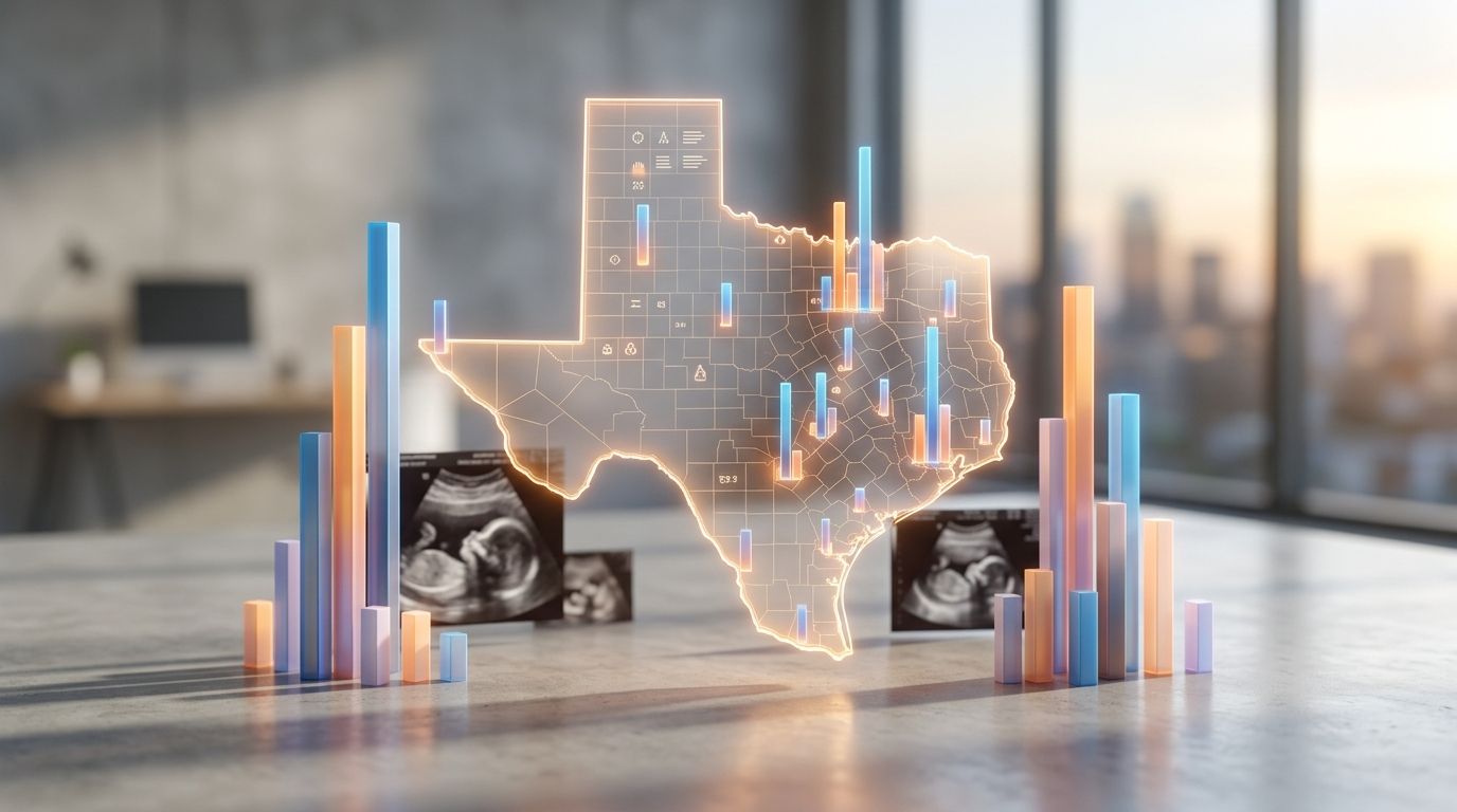 3D/4D ultrasound search demand benchmarks by Texas city 2026