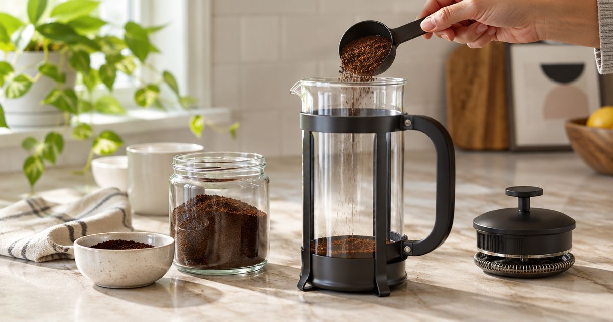How much coffee do you need for a French press?