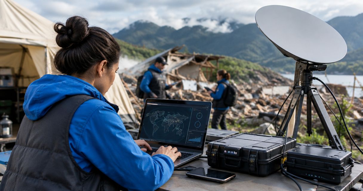 Satellite communication systems for disaster relief nonprofits: complete 2026 guide