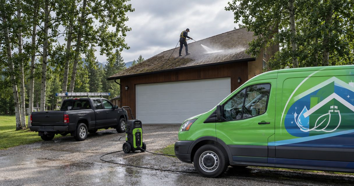 Can power washing a roof void the manufacturer's warranty?