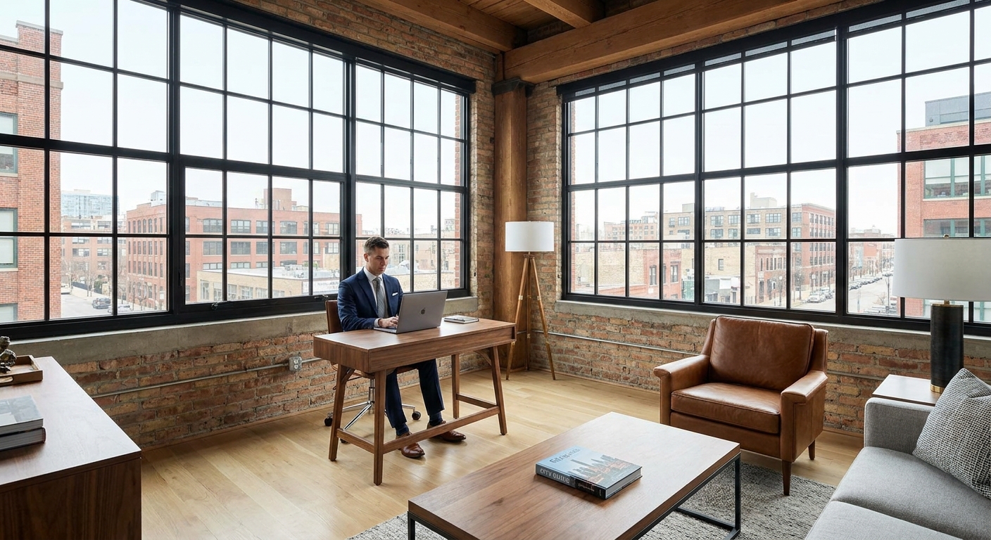 Apartments for corporate relocators in Fulton Market