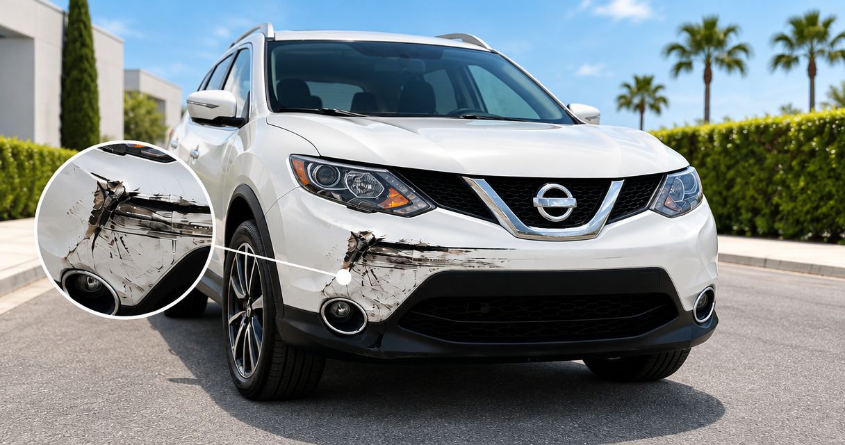 What hidden damage can raise a bumper repair estimate?