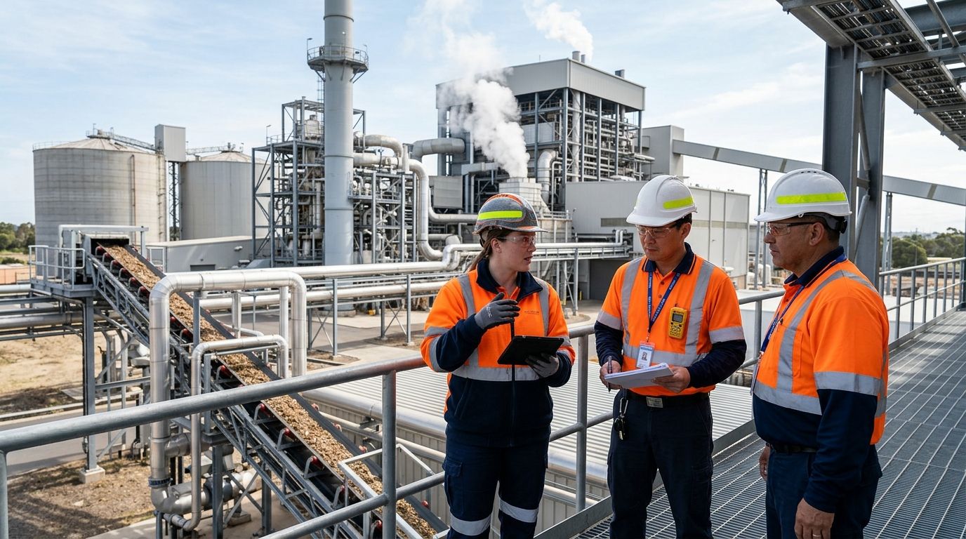 Safety staffing for biomass and waste-to-energy plants