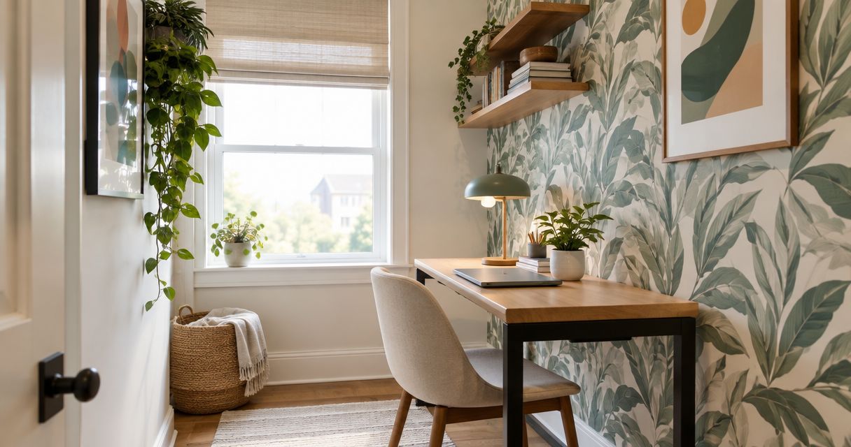 Best wallpaper for small spaces in 2026