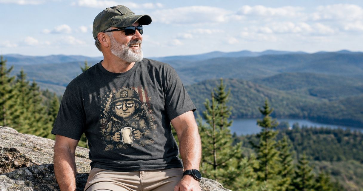 Best funny veteran t-shirts for dark humor lovers
