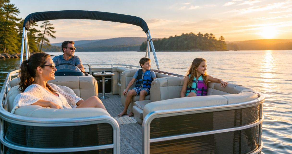 Best pontoon boats for Lake Keowee families in 2026