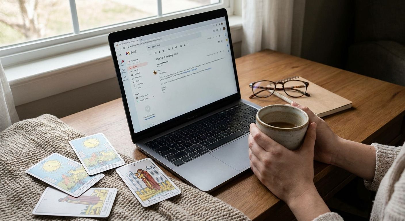 Email tarot reading for anxiety and stress