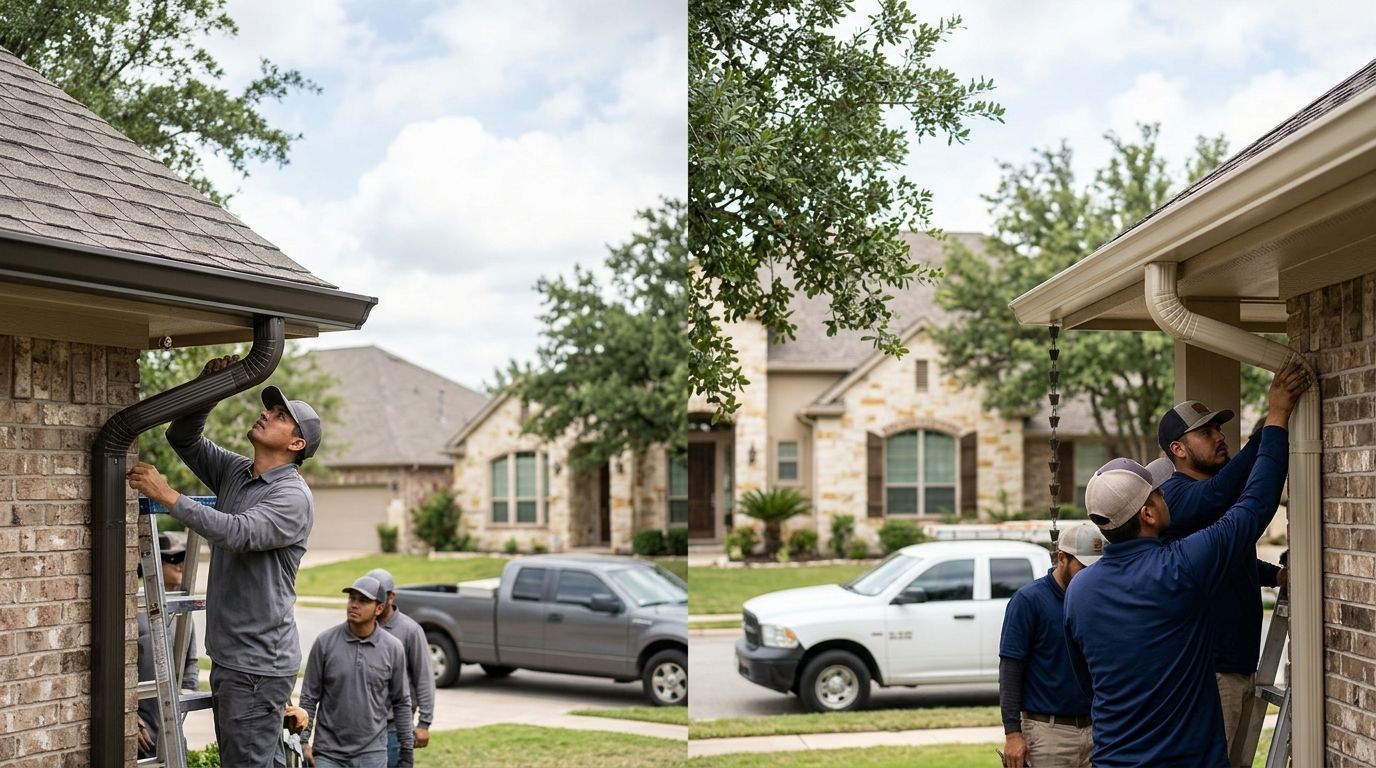 ATX Gutters vs Texas Gutter Guys: which is better in 2026