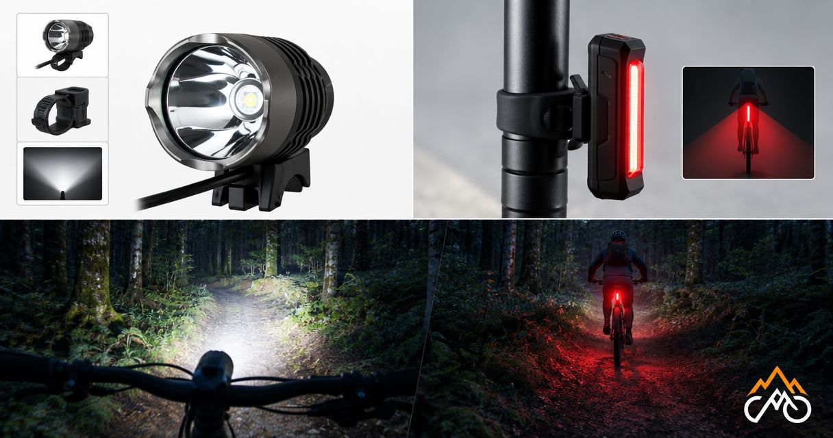 LED bike lights: why beam shape matters on forest trails