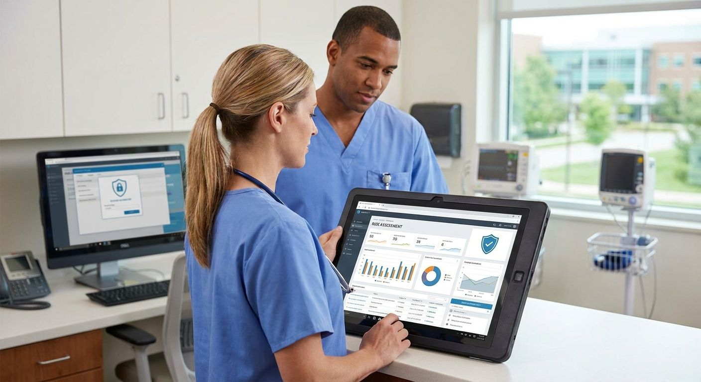 Cyber security risk management software for healthcare