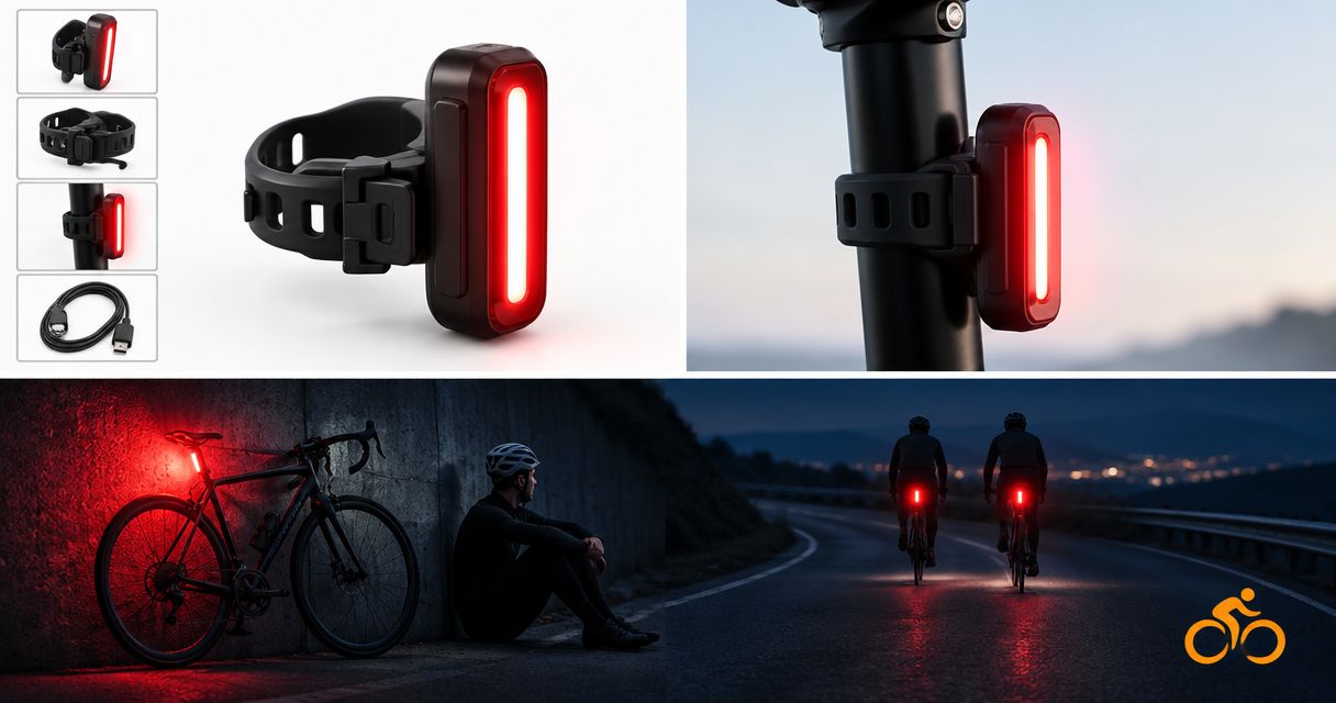 Rear bike lights ranked by visibility distance 2026