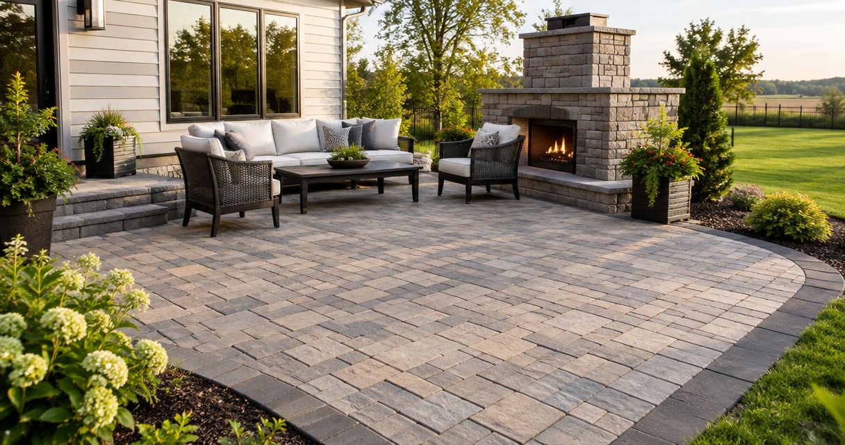 How much does a paver patio cost in Central Illinois in 2025?