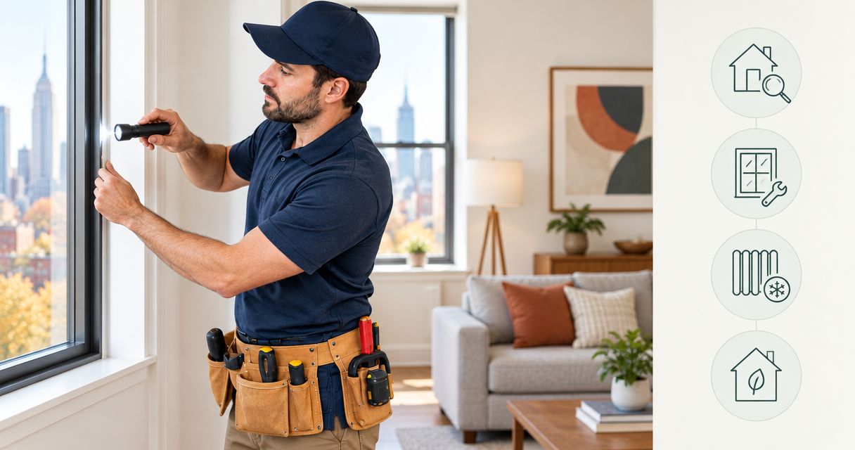 Home maintenance checklist for fall interior repairs in NYC