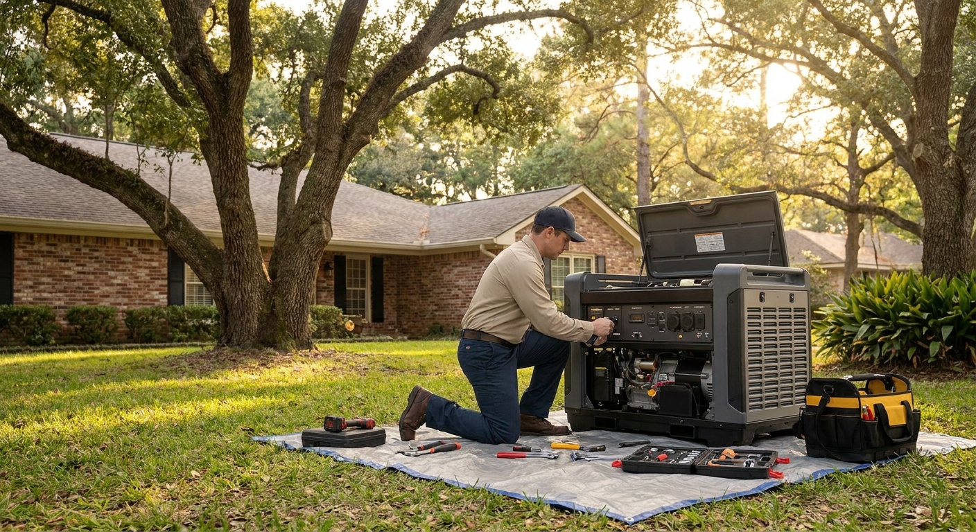 Generator repair service in Daphne, AL