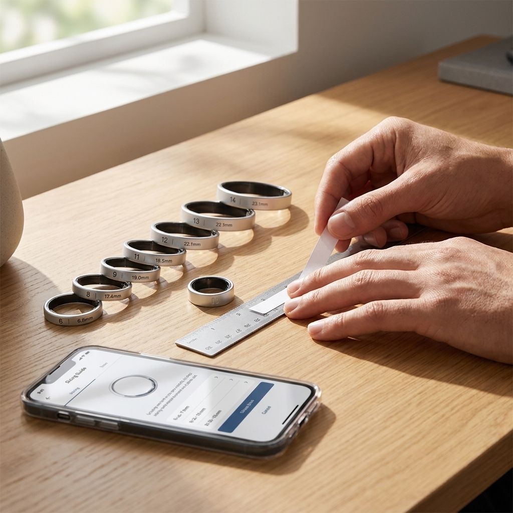 How to measure your smart ring size at home