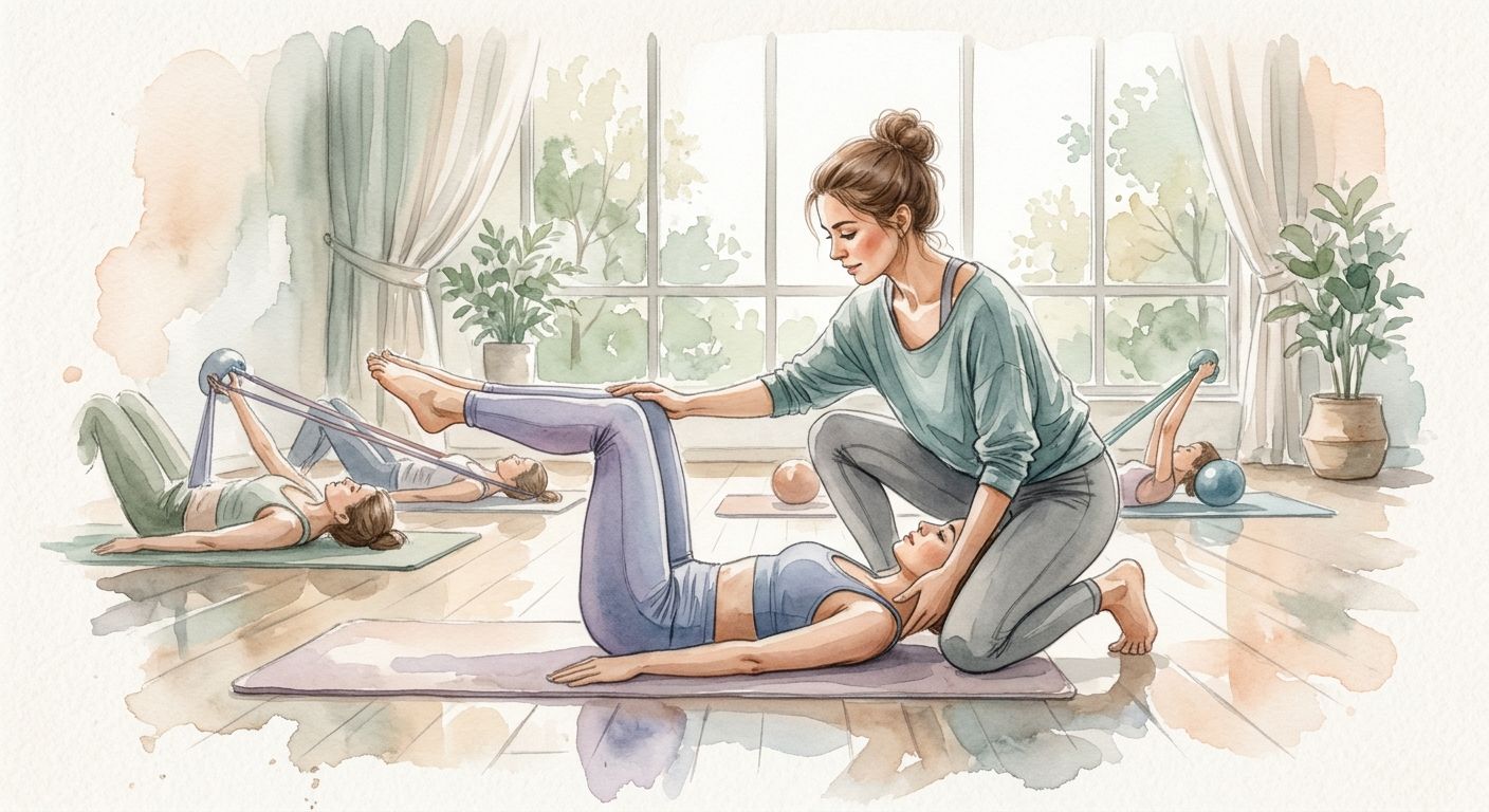 Pilates instructor course: how to evaluate tutor support