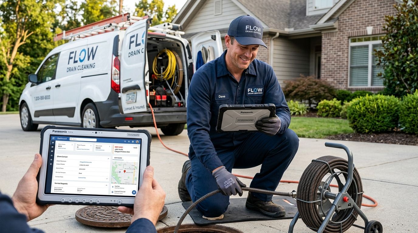 Lead generation for drain cleaning companies