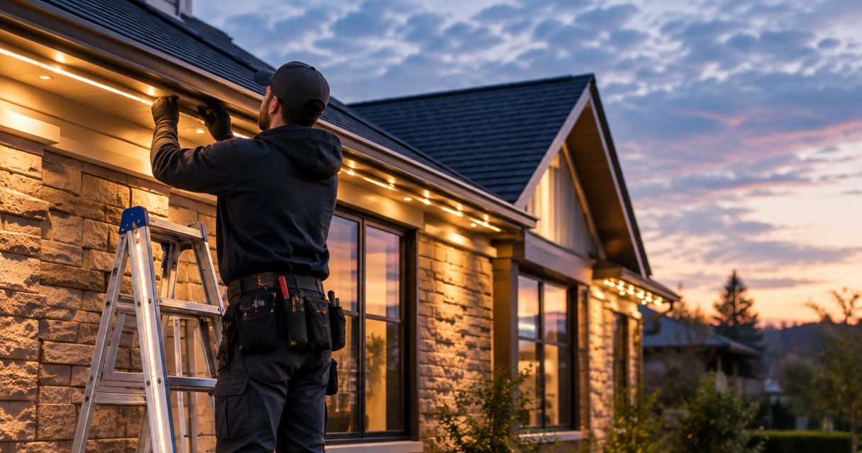 Permanent roofline lighting installers ranked by craftsmanship 2026