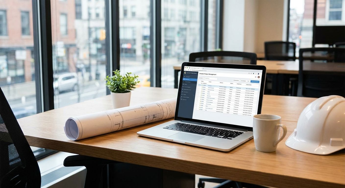 Dedicated desk plans for contractors on multiple job sites